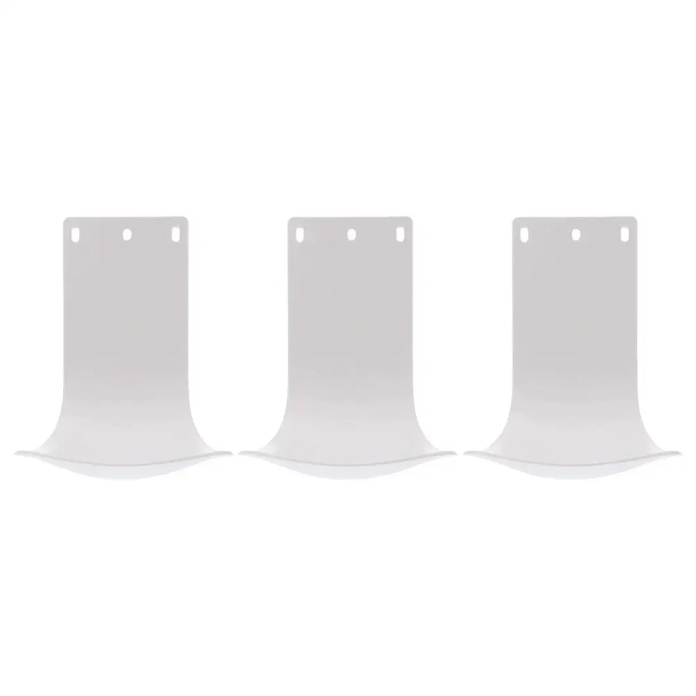 

3 Pcs Drip Tray Wall Soap Dispenser The Collector Cup Holder Laundry Detergent White