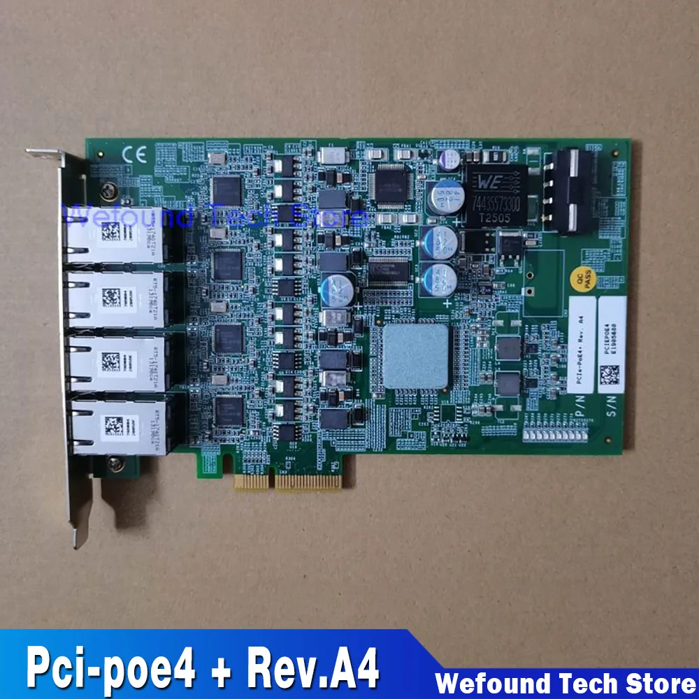 

Capture Card PCI-POE4 + Quad Network Card Video Capture Card Pci-poe4 + Rev.A4