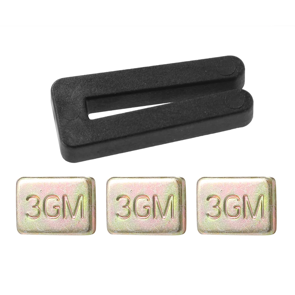 20PCS Ceiling Fan Blade Balancing Kit,Including 5Pcs Resilient Fan Balance Clips and 15Pcs Metal Self-Adhesive 3G Weight