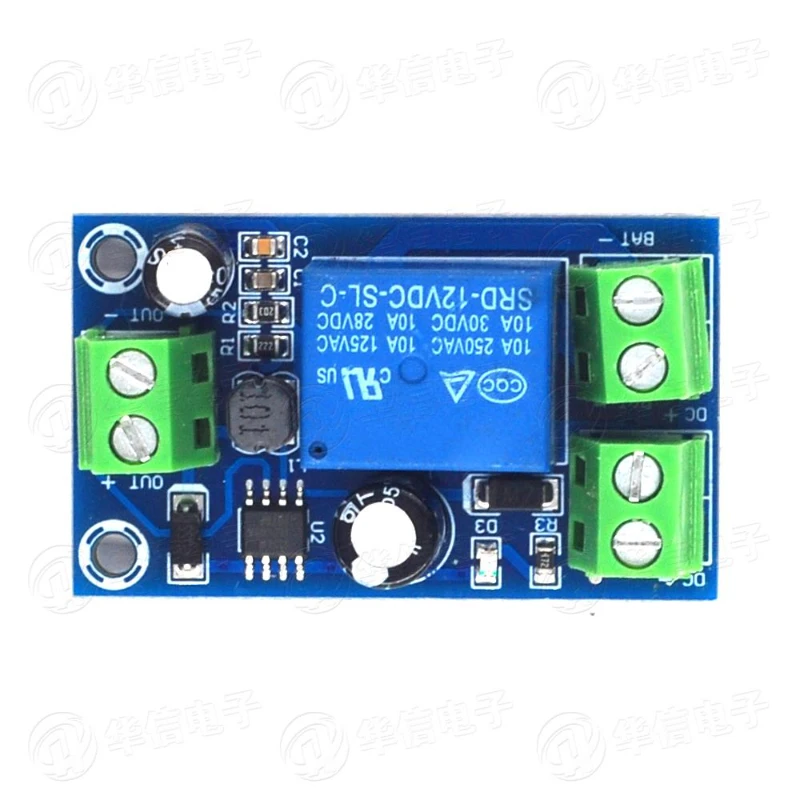 Power outage automatic switching battery controller board DC 12V-48V emergency conversion module