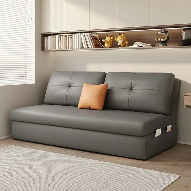 Modern Bed Multi Functional Folding White Loveseat Sofa Cinema Individual Salas Y Sofas Muebles Home Furniture