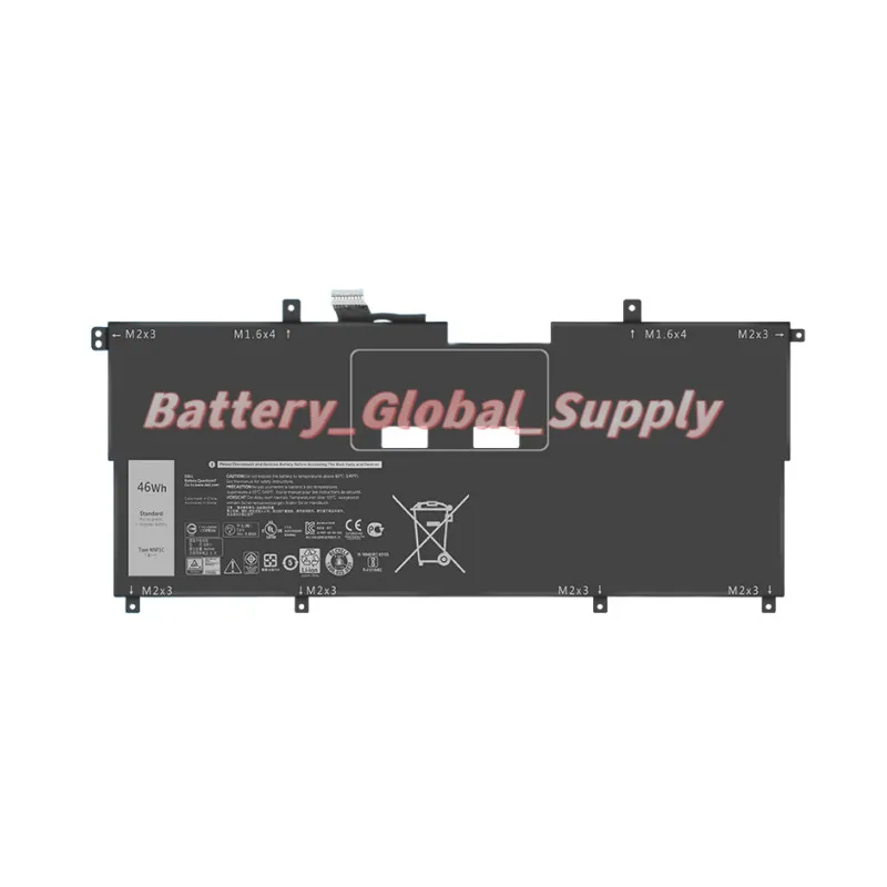 

Battery for XPS13 9365 13-9365-D1605TS NNF1C 7.6v 6050mah Fast Shipping, Brand New
