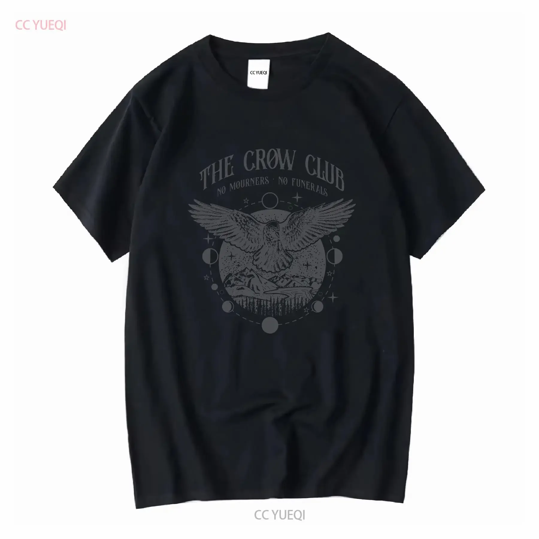 Six of crows shirt No mourners merch Ketterdam crow club Kaz Brekker sweater Inej sweaT T Nina Jesper Matthias funerals quote