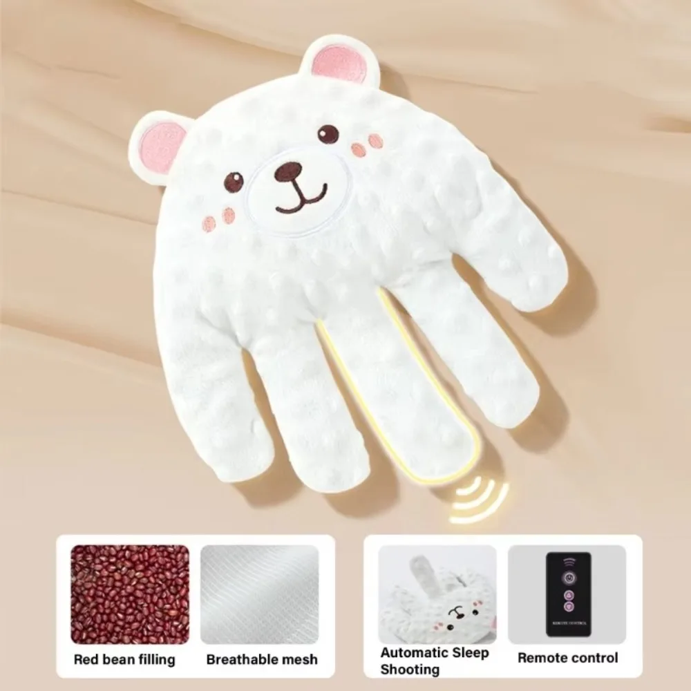 New Two Type Baby Soothing Palm Electric Velvet Baby Patting Toy with Remote Control Comfortable Baby Sleeping Palm