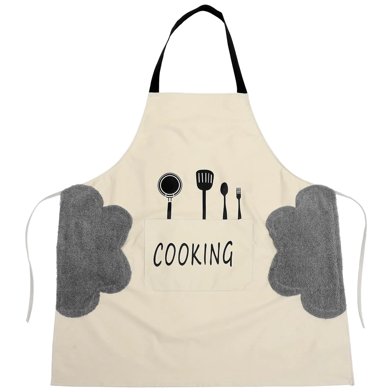 

Adjustable Kitchen Apron Reusable Chef Cooking Baking Grease Proof Oil Splashing Household Grill Gardener Breathable