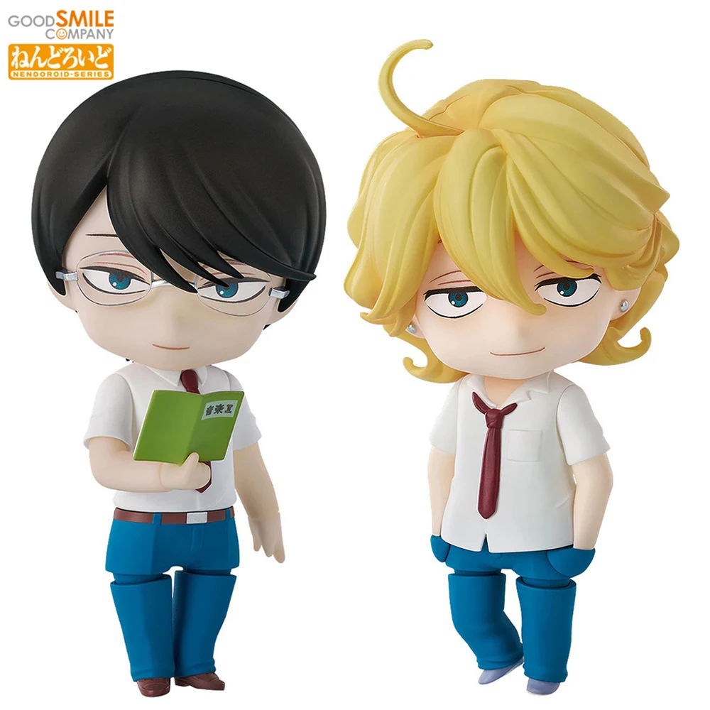 Original Good Smile Company Nendoroid 2586 Rihito Sajo & 2587 Hikaru Kusakabe (Classmates) 100mm Anime Action Figure Model Toys