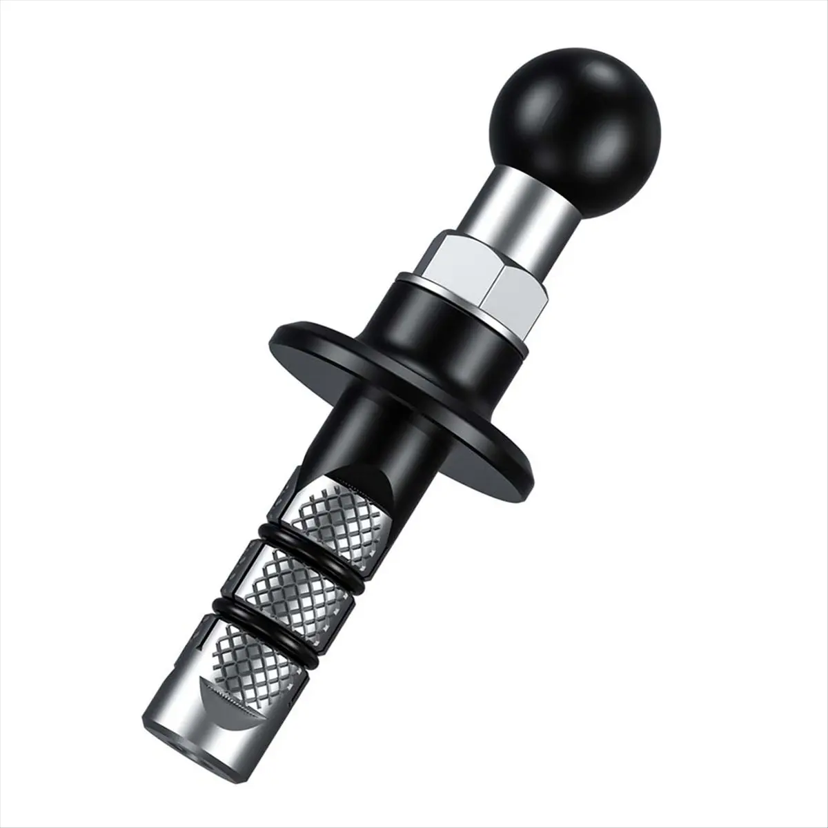 ABAN Fork Stem Base Ball Mount Adapter Bike Phone Mount Front Fork Bar Ball Head Motorbike Accessories 17mm Ball Head