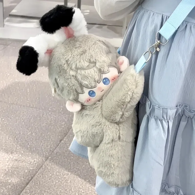 

CyAnime Zayne Xavier Sylus Rafayel Love and Deepspace Cosplay Mascot Cartoon Fluffy Messenger Bag Ornament Fashion Collection Gi