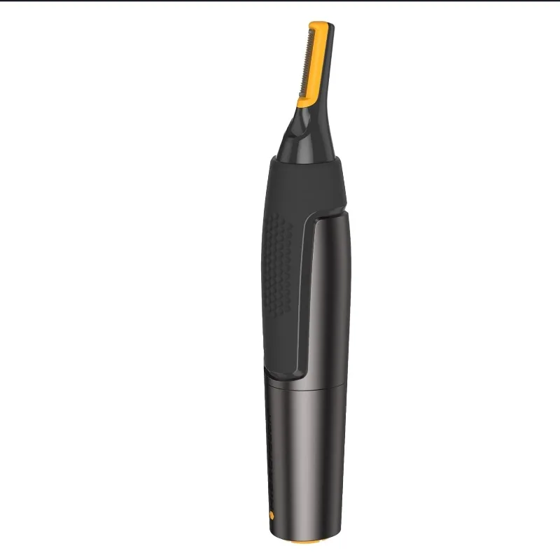 HUIBAOGE Electric nose hair, eyebrow, and sideburn trimmer, rechargeable, mini shaver, men's grooming kit.