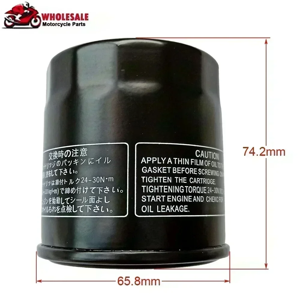 Motorcycle Engine Oil Filter For Triumph 1700 Thunderbird Nightstorm 2018 1700 Thunderbird Commander 2011-18 1200 Trophy SE 2016