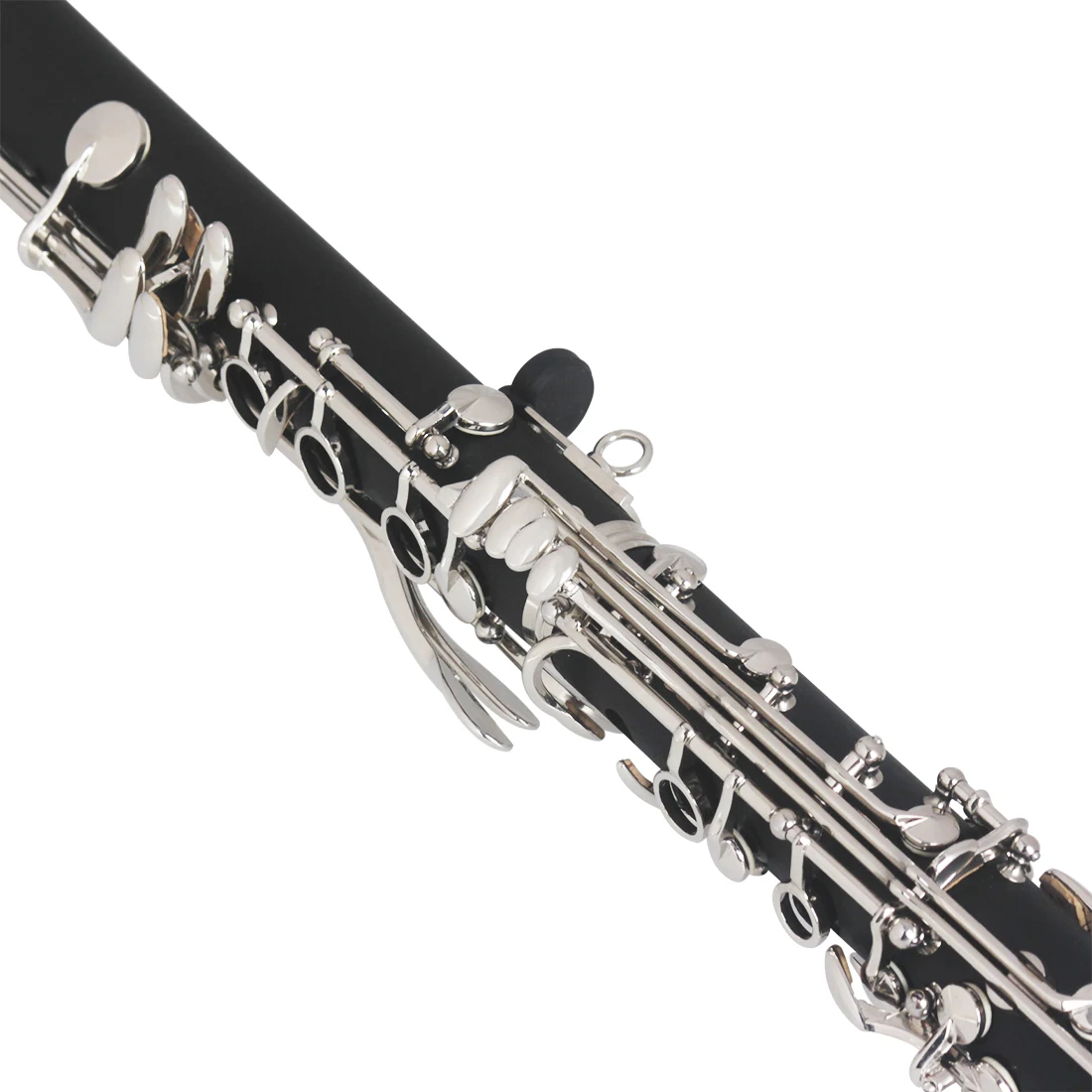 M MBAT17 Keys Clarinet Professional Bb Clarinet Barre Instrument Clarinet with Cleaning Kit Box Screwdriver Reeds Accessories