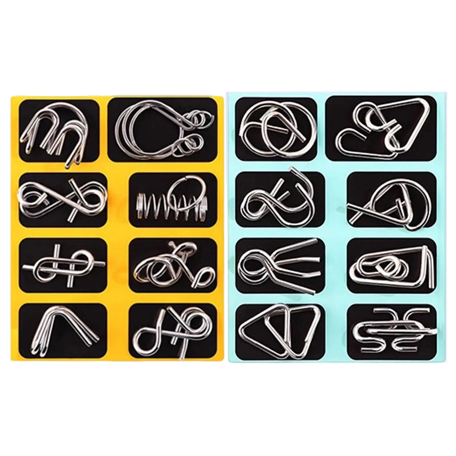 16Pcs/Set Metal Mon… - image