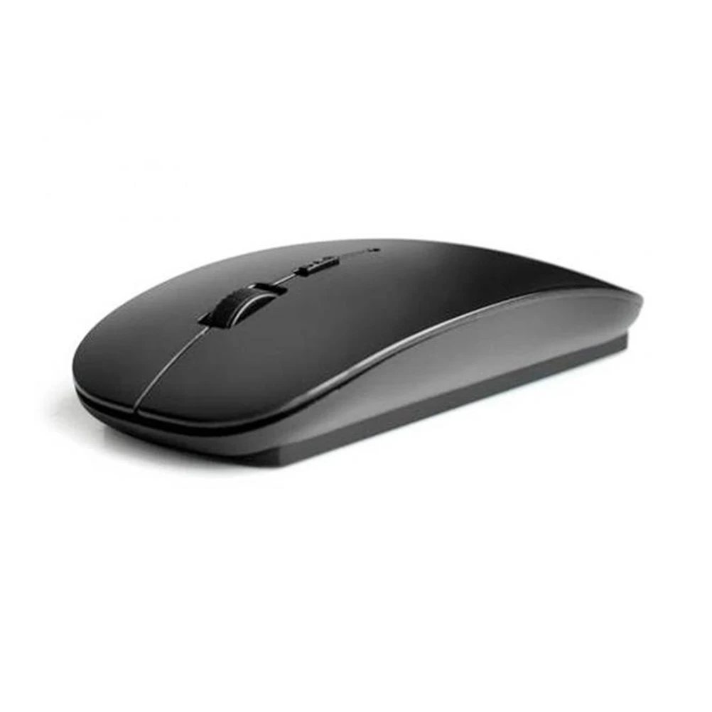 

2.4G 4-Button Sleep Mode Usb Flat Wireless Mouse For Laptop Wireless Mouse Nano Receiver For Laptop Pc Blue