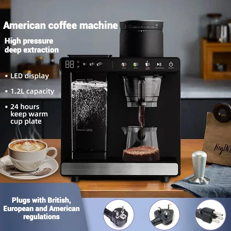 Coffee Grinder Conveniently Brewing Your Perfect Cup of Coffee Fully Automatic Smart