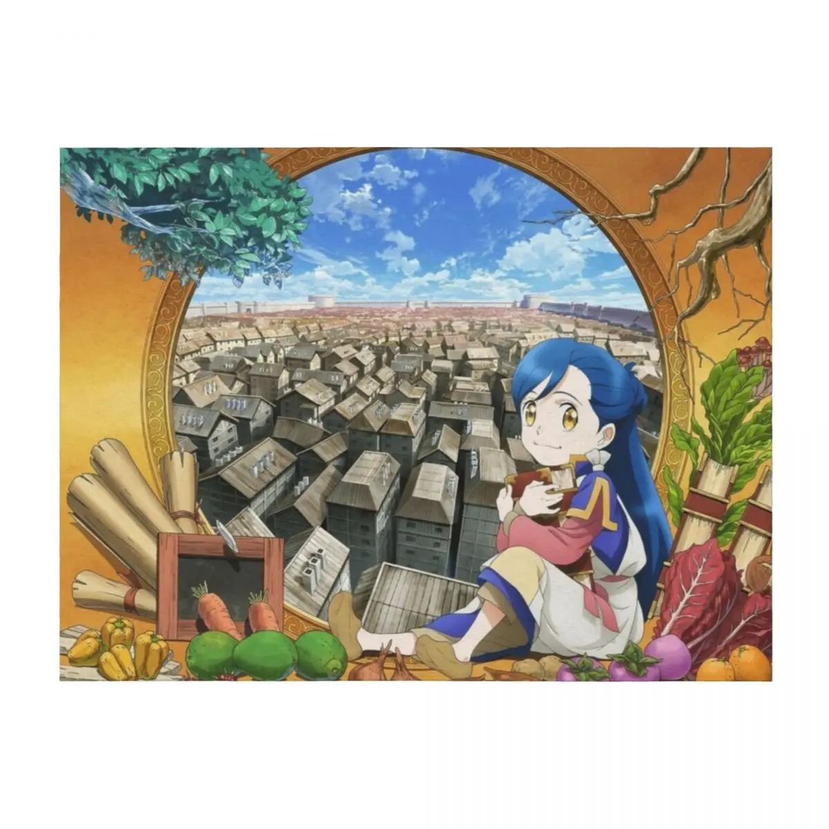 

Ascendance of a Bookworm 3 Throw Blanket Luxury Thicken Camping Sleeping Bag valentine gift ideas Blankets