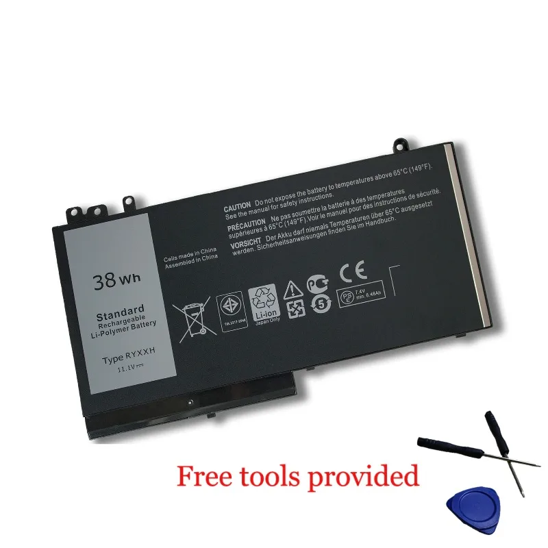 

Replacement RYXXH Laptop Battery Compatible For Dell Latitude E5250 E5450 E5550 0RYXXH YD8XC R5MD0