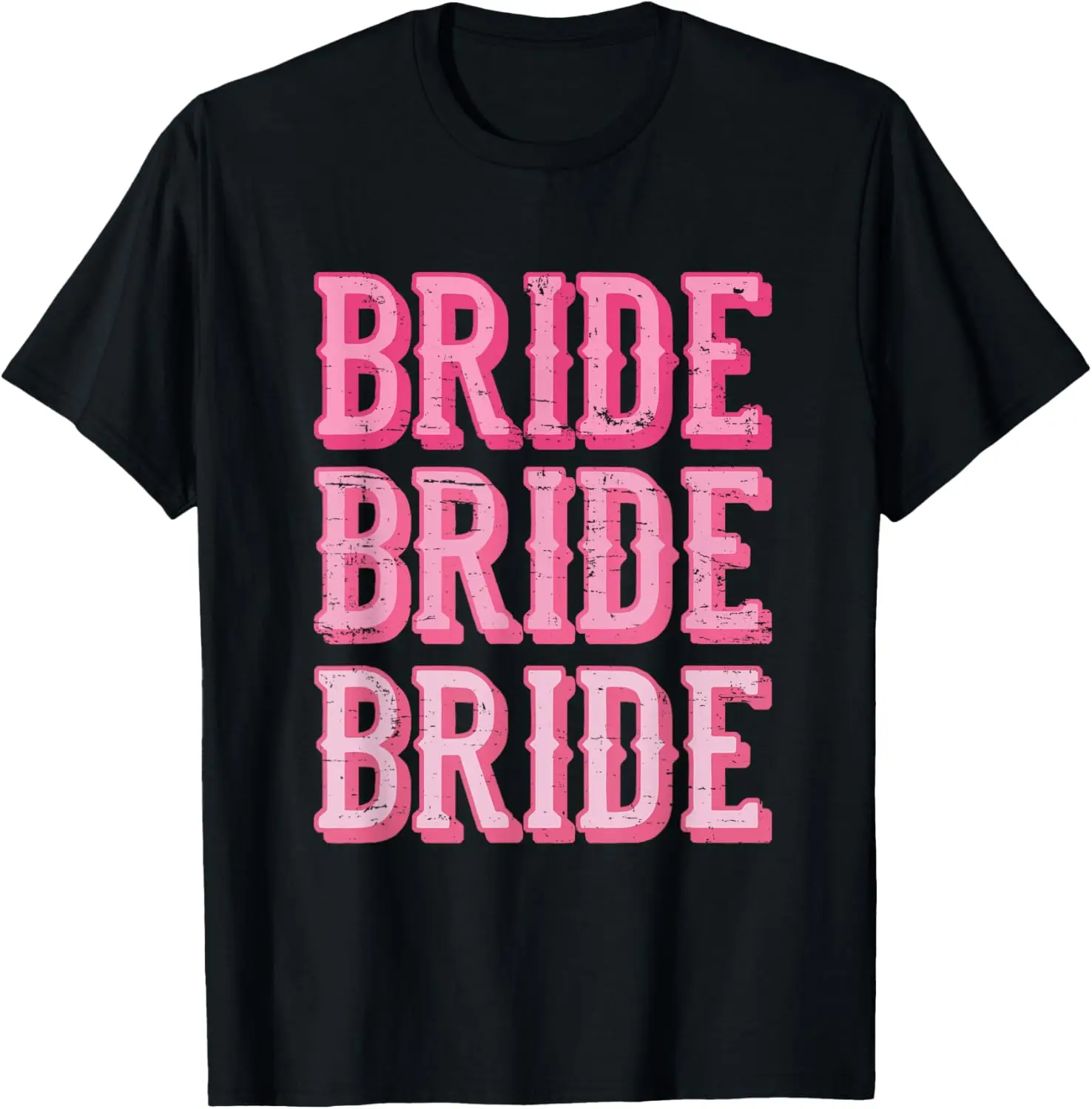 Vintage Retro Bride Rodeo Cowgirl Bachelorette Party Wedding T-Shirt