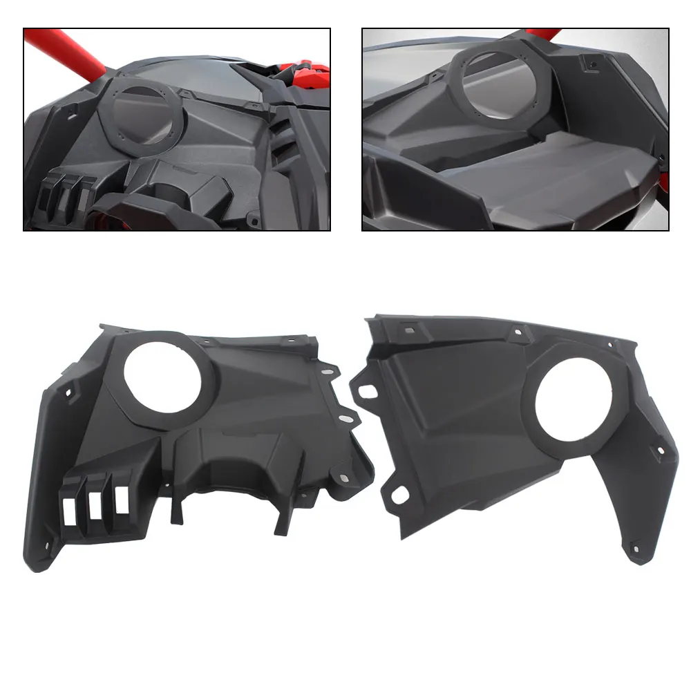 

Передняя панель динамиков UTV, стереосистемы, комплект приборной панели, полипропиленовые аксессуары для Can-Am Maverick X3 XDS XRS MAX Turbo R DS RS 2017-23