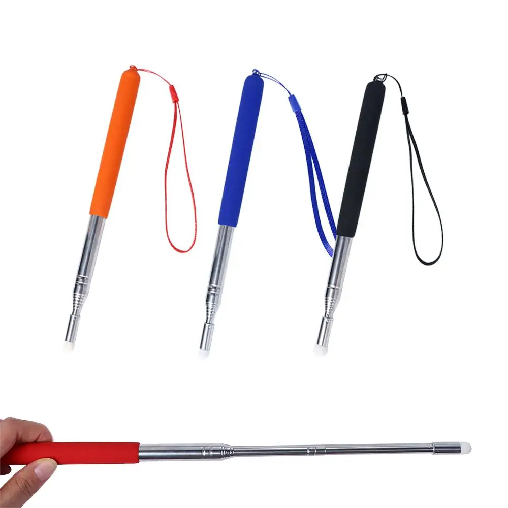 Telescopic Teacher Tools Hand Pointer Felt Head Whiteboard Pointer Retractable Pointer Whiteboard Pen Teachers Pointer Stick