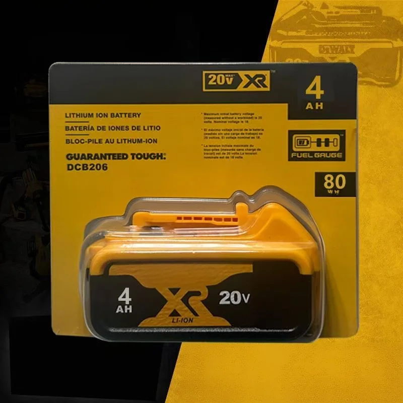 The Latest 20V 2500mAh Power Tool Battery for DeWalt Dcb200 Dcb180 High Quality Environmental Protection Lithium Battery