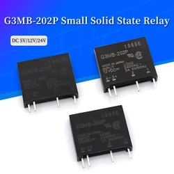 1 pz 5V 12V 24V DC-AC modulo relè a stato solido G3MB-202P G3MB 202P PCB SIP SSR AC 240V 2A interruttore relè resistore circuito Snubber