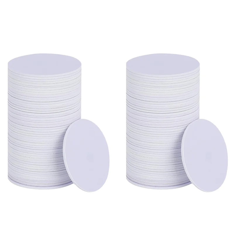 M18K-160Pcs NFC Tagsntag 215 NFC Sticker Chip Round NFC Tag Rewritable NFC Card Sticky Back NFC Enabled Cell Phone Device