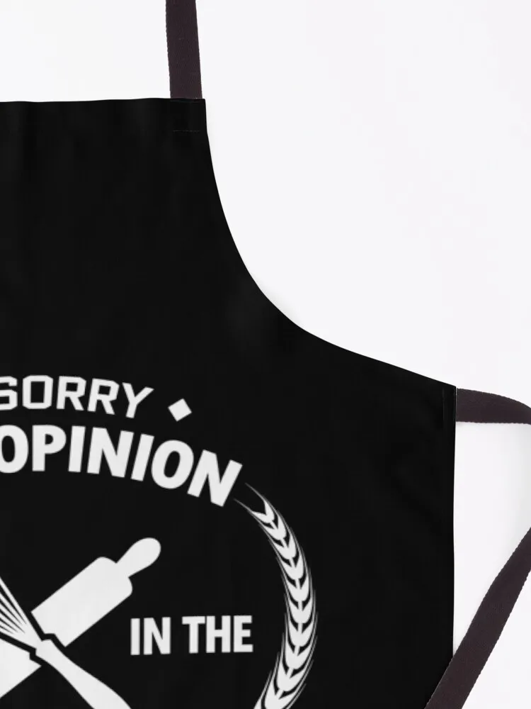 Your Opinion is not in the Recipe Apron apron funny