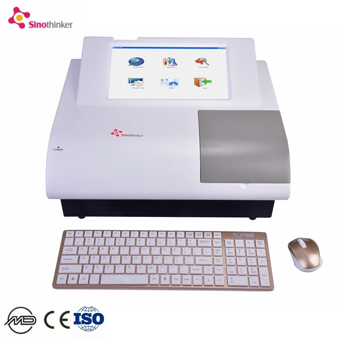 high performance portable elisa reader price 96 well plate elisa microplate reader Sinothinker