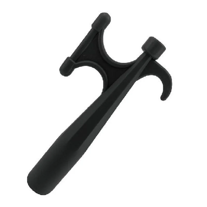 

Marine Grade Black Nylon Belt Hook for Extension Pole Double-head 7.7 inches for Mooring Yacht Boat Kayak