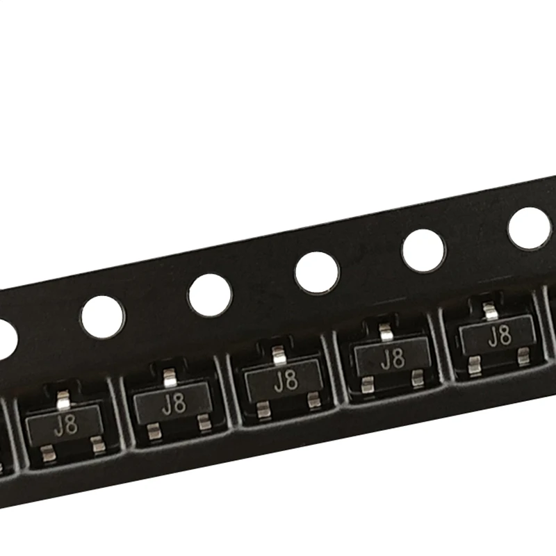 Transistor de Signal S9018 SOT-23 SMD NPN (marquage J8), 100 pièces