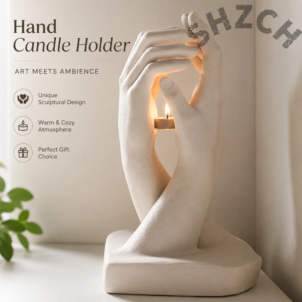 Handcrafted Metal Candle Holder for Living Room or Bedroom – Medieval-Inspired Aromatherapy Decor & Romantic Gift