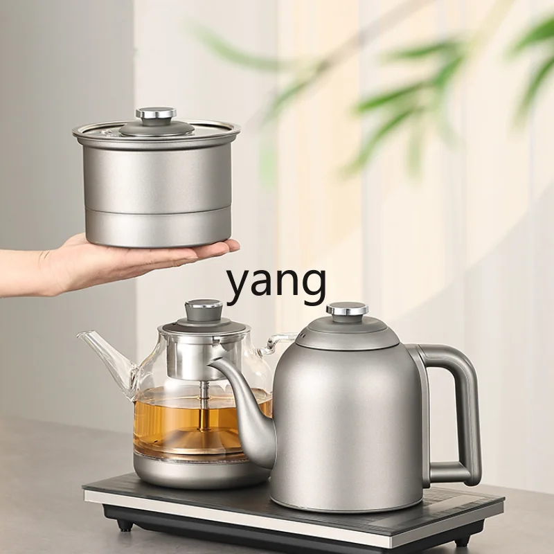 

L'm'm Fully Automatic Bottom Double Water Pure Titanium Electric Tea Stove for Tea Making