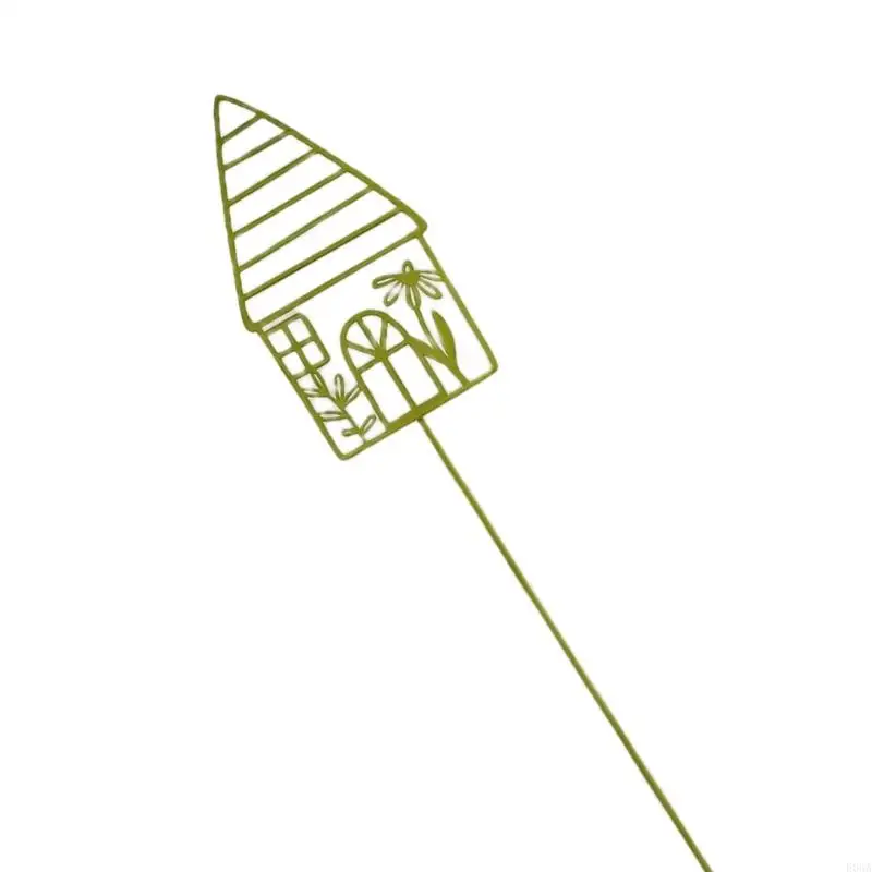 Weather Resistant Outdoor Garden Marker With Butterflies Bike German Wishes Decorative Garden Stake for Indoor Outdoor 