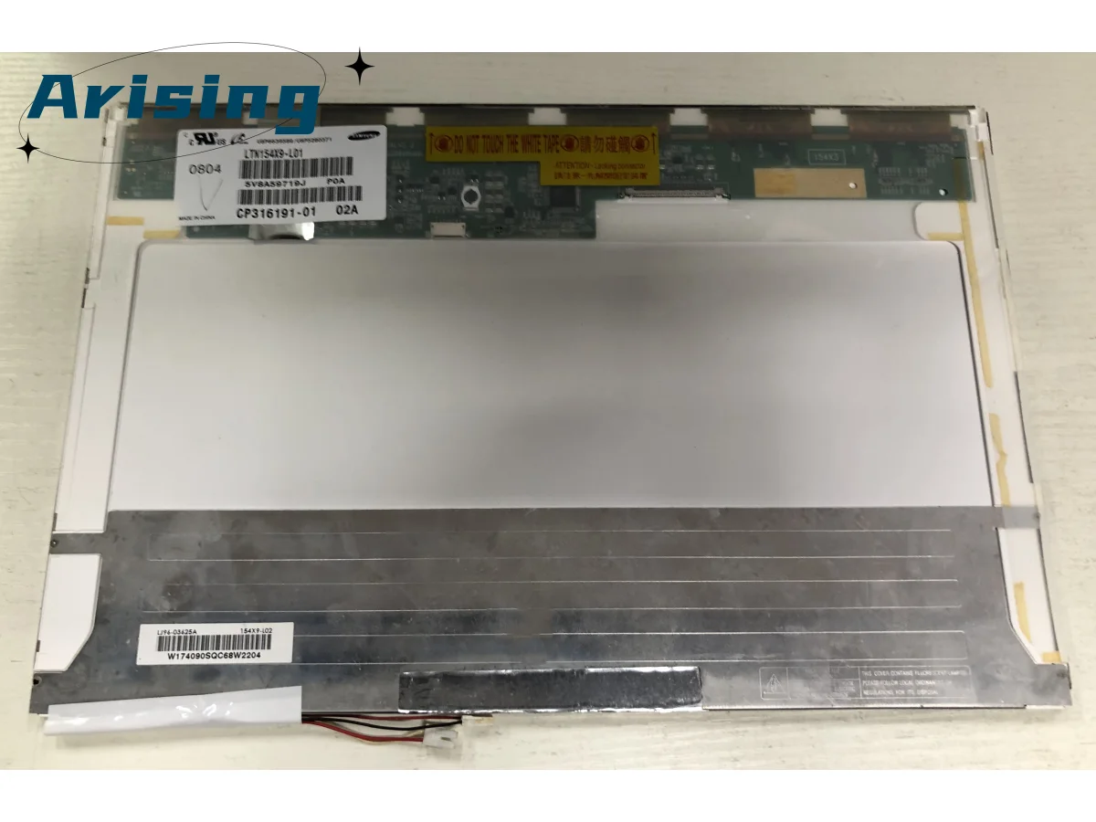 15.4-inch Laptop LCD Screen LTN154X9-L01 L02 LP154WX3-TLB1 For SONY FS25C FS28C FS38C FS36C FS48C FS960 LCD Panel