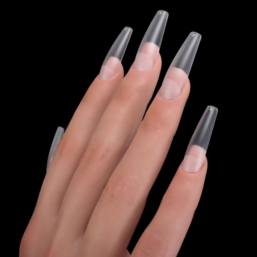 

2024 New Fashion Trend Natural False Nails Acrylic Full Coverage Press on Nails Classic Reusable DIY Beauty Nail