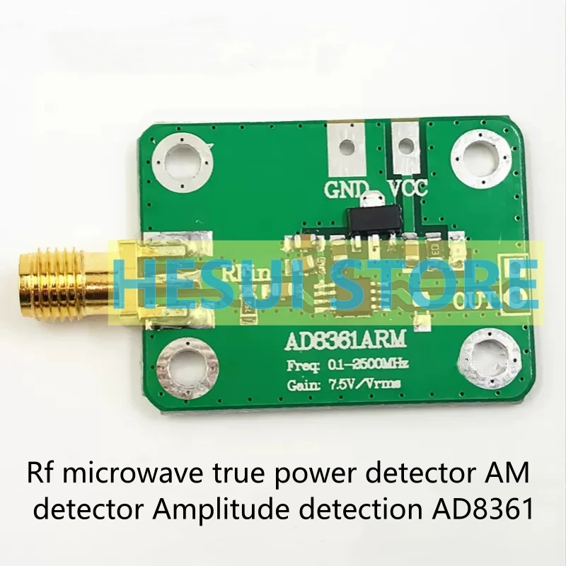 AD8361 Module Microwave & RF detect Module 0.1-2.5GHz mean-responding power detector AM detector amplitude detector