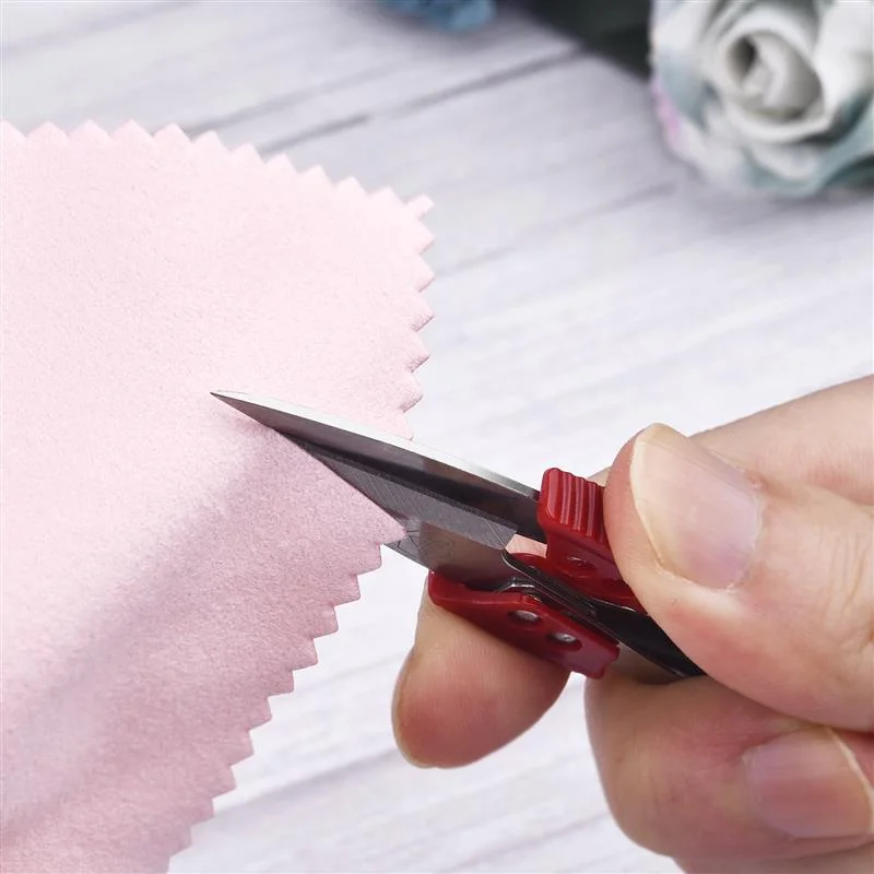 Ciseaux à fil en acier inoxydable, coupe, couture, point de croix, broderie, fil en U, pour tissu, 1 pièce/3 pièces
