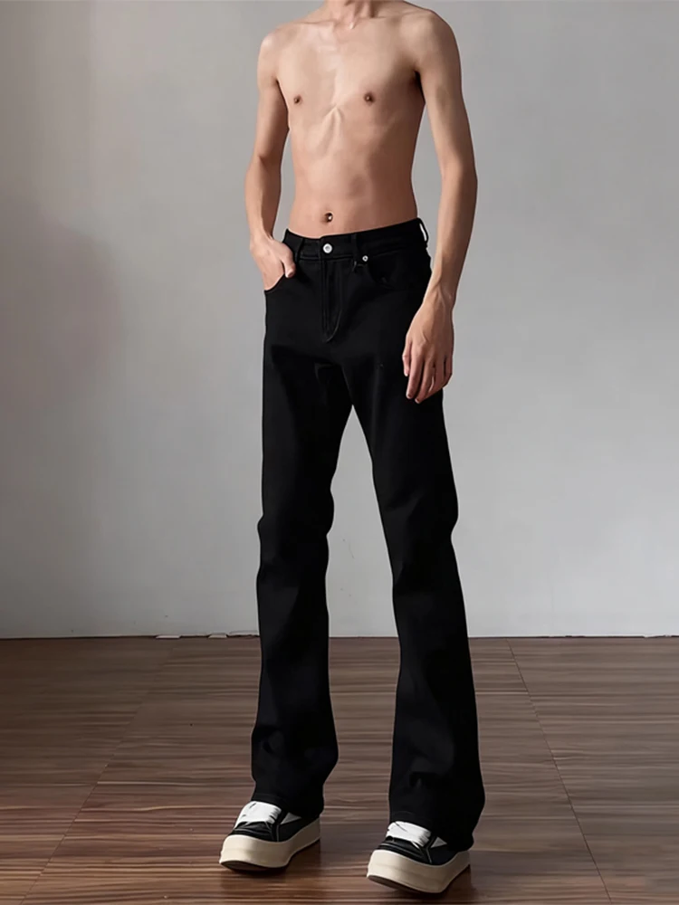 

Cleanfit High Waist Straight Leg Fce Lined Men's Jeans Knife American Vibe Bootcut Trousers Youth Faion Denim Pants