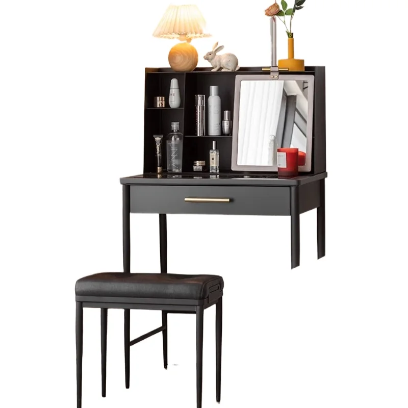 

Dresser Mini Luxury Makeup Table Nordic Bedroom Modern Simple Internet celebrity ins Small Makeup Table