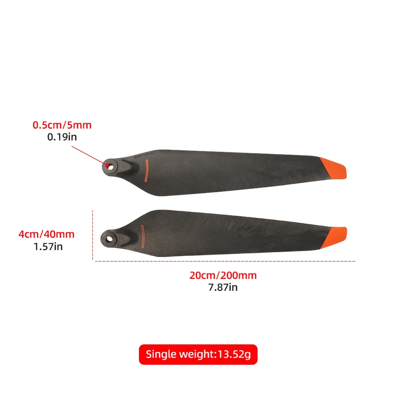 Carbon Folding Propeller 1671F for DJI Matrice 30 / M30 / M30T - Low Noise & Power Saving Replacement Blades, Drone Repair Parts