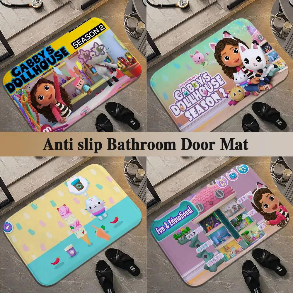 

Gabbys Dollhouse Floor Mat Printed Large Carpets Room And Bedroom Carpets Bathroom Anti Slip Door MATS Small Carpets