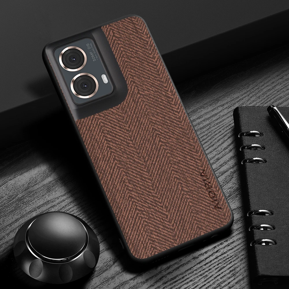 Case for Moto G85 G55 G45 G35 G86 G56 G Play Power Design Simple Lightweight Durable wood grain cover for Moto G Stylus 2024