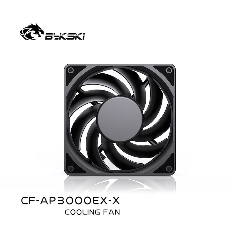 Bykski 3000RPM 12cm Fan Use for Watercooling Radiator Computer PC Case Cooler Heatsink Large Air Volume 120mm CF-AP3000EX-X