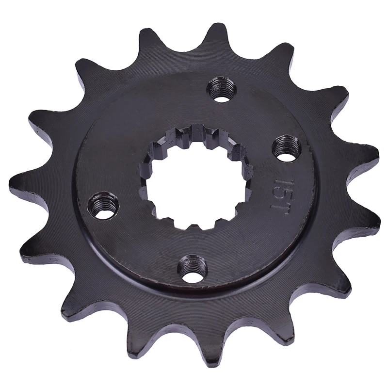 520 15T Motorcycle Front Sprocket For Kawasaki BJ Estrella 250 GPZ400 R GPX400 R ZX400D/F Suzuki RG400 SV400 YAMAHA YZF600R