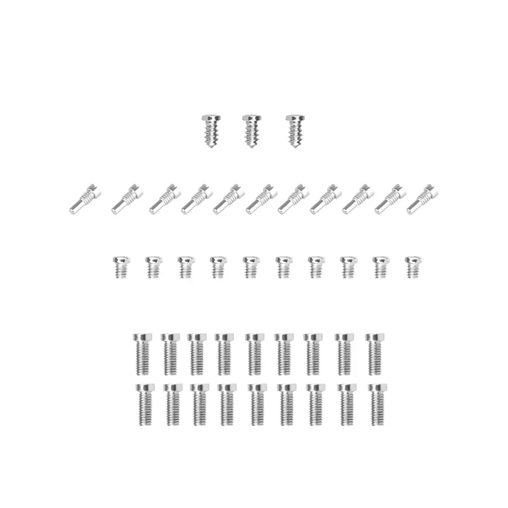 IRIN 63 قطعة المزمار طقم أدوات إصلاح أجزاء الصيانة مسامير الخيوط رمح قضيب المزمار استبدال آلات النفخ الملحقات