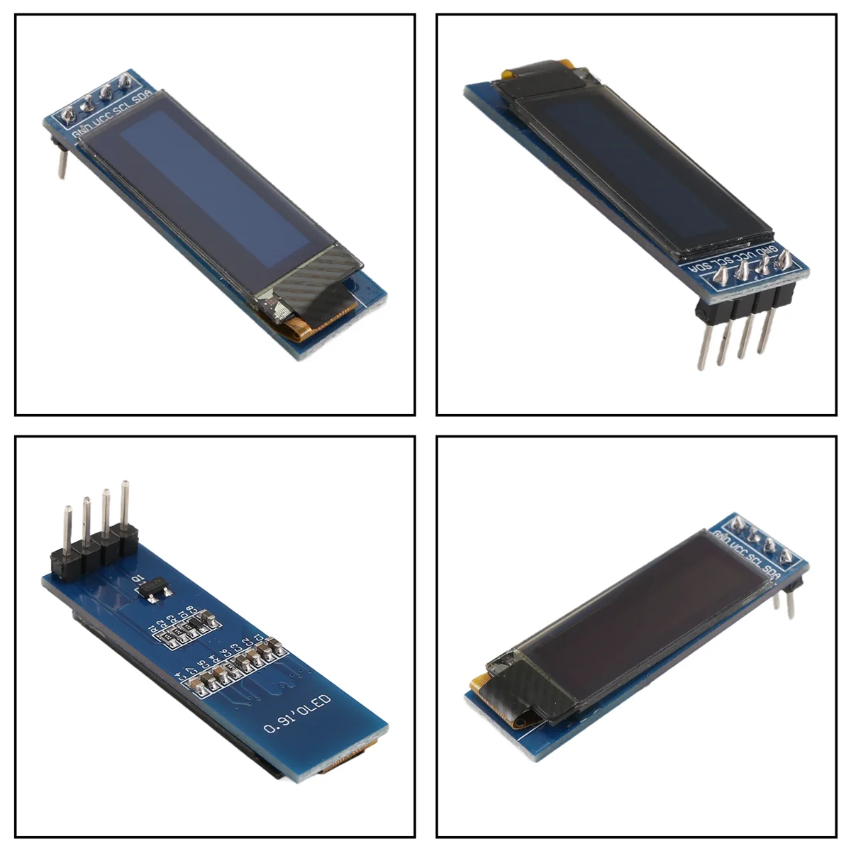 Efficient SSD1306 OLED Display Module OLED Screen Driver DC 3.3V,White Font