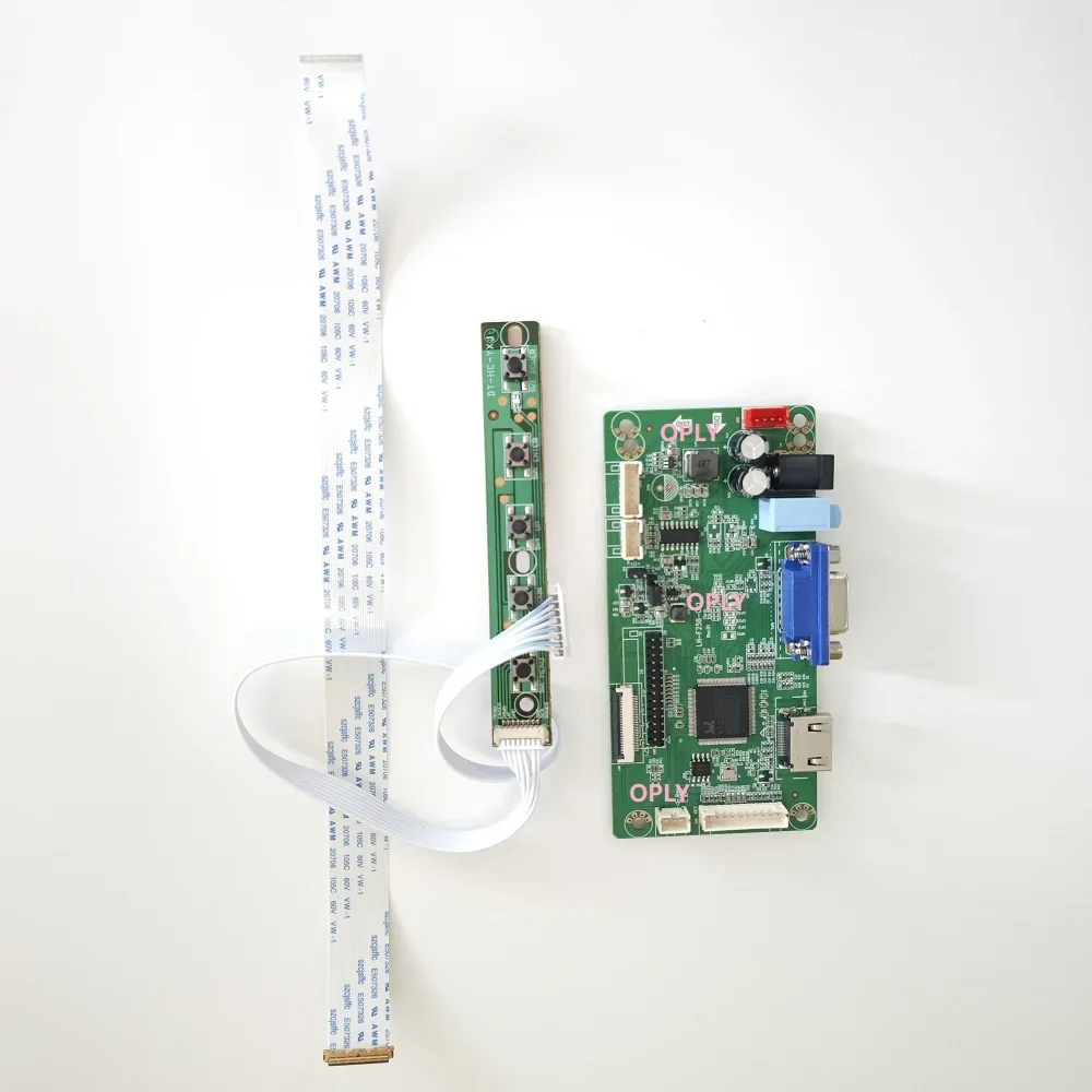 

Для светодиодов 1920 × 1080 LM156LFCL07 LM156LFEL01 LM156LFBL01 30-контактная панель VGA HDMI-совместимый аудио комплект Плата драйвера контроллера EDP