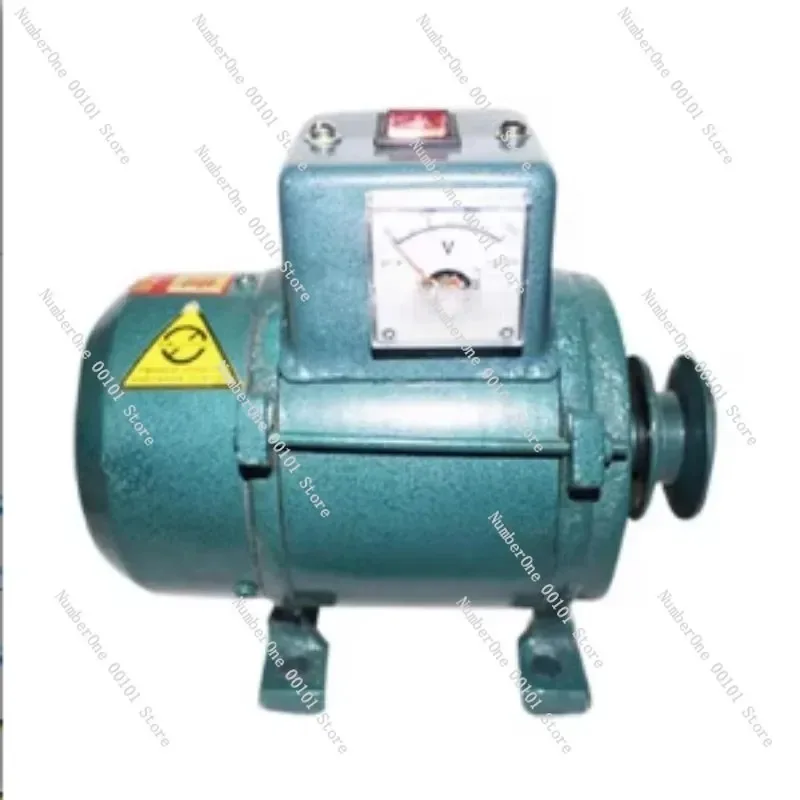 220V Permanent Magnet Brushless Generator 50Hz, Pure Copper Wire Alternator with AVR Voltage Regulator Silent Power