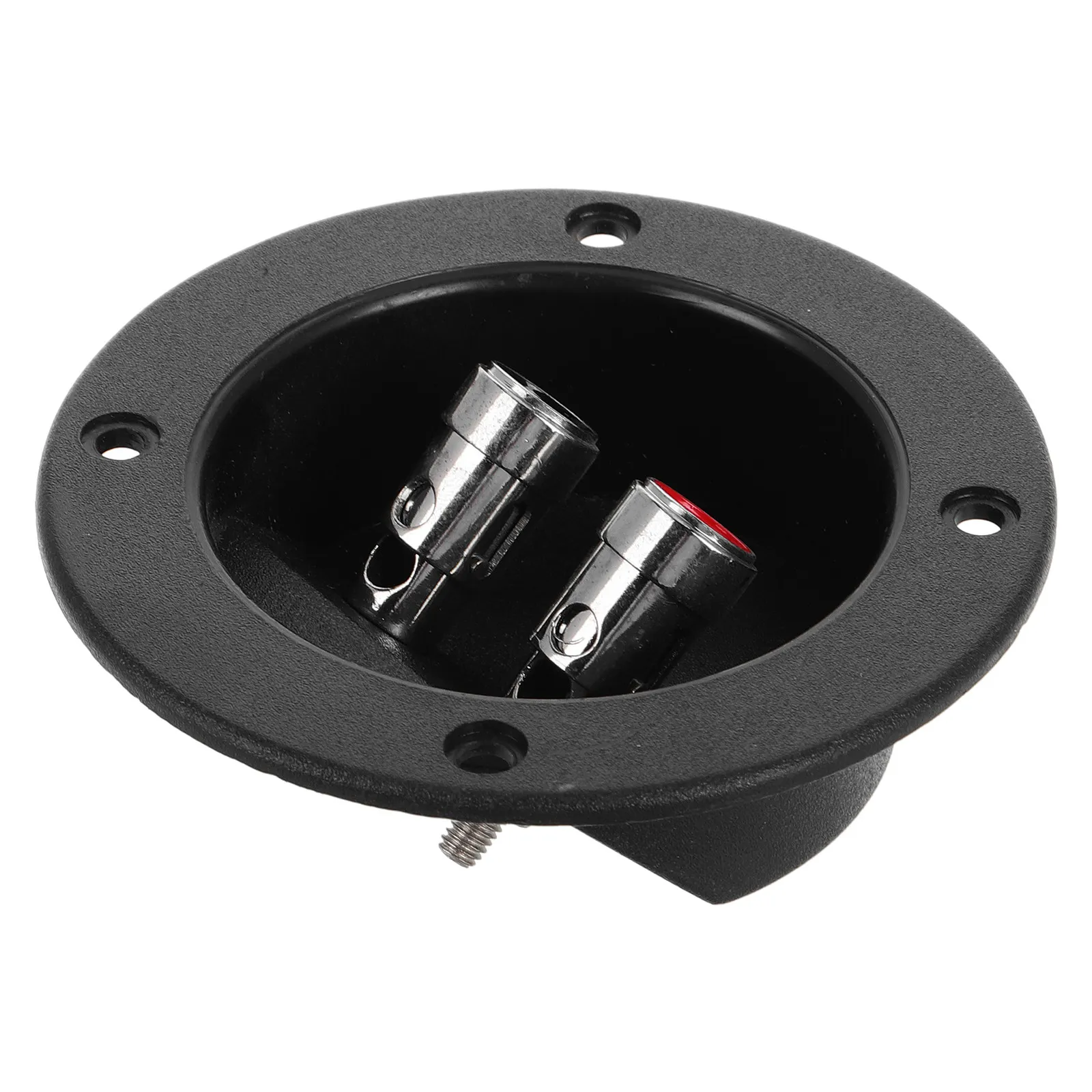 Heavy Duty Speaker Terminal Cup with Double Binding Posts for Car Audio Subwoofer Enclosure Easy Installation Enhanced Bass