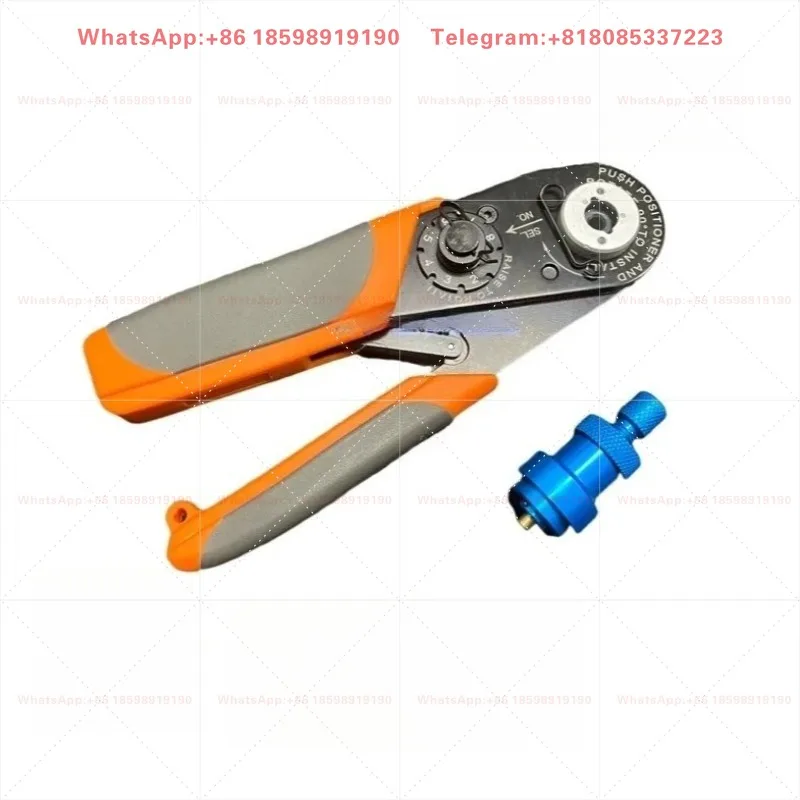 MIL-DTL-22520 Four-point Ratchet Crimp Tool 28-20AWG Turned D-Sub 5A Pin Cold Press Spare Component
